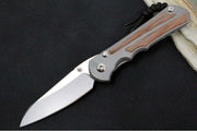 Chris Reeve Knives Large Inkosi Glass Blasted - Insingo Blade / Natural Micarta Inlay / CPM-Magnacut Steel LIN-1126 - Northwest Knives
