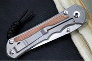 Chris Reeve Knives Large Inkosi Glass Blasted - Insingo Blade / Natural Micarta Inlay / CPM-Magnacut Steel LIN-1126 - Northwest Knives