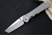 Chris Reeve Knives Large Inkosi Glass Blasted - Tanto Blade / CPM-Magnacut / Glass Blasted Titanium Handle LIN-1130 - Northwest Knives