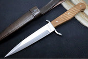 Boker Trench Knife Fixed Blade - Walnut Wood Handle 121918 - Northwest Knives