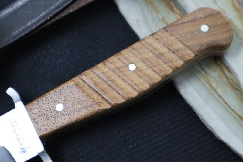 Boker Trench Knife Fixed Blade - Walnut Wood Handle 121918 - Northwest Knives