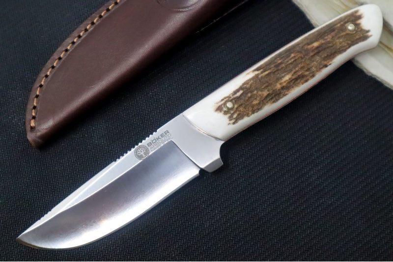 Boker Arbolito Fixed Blade - Stag Handle 02BA319H
