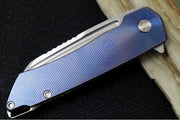 MachineWise Mojave 1636 - Wharncliffe Blade / Stonewash Finish / CPM-S60V Steel / Anodized Grade 5 Titanium Handle - Northwest Knives
