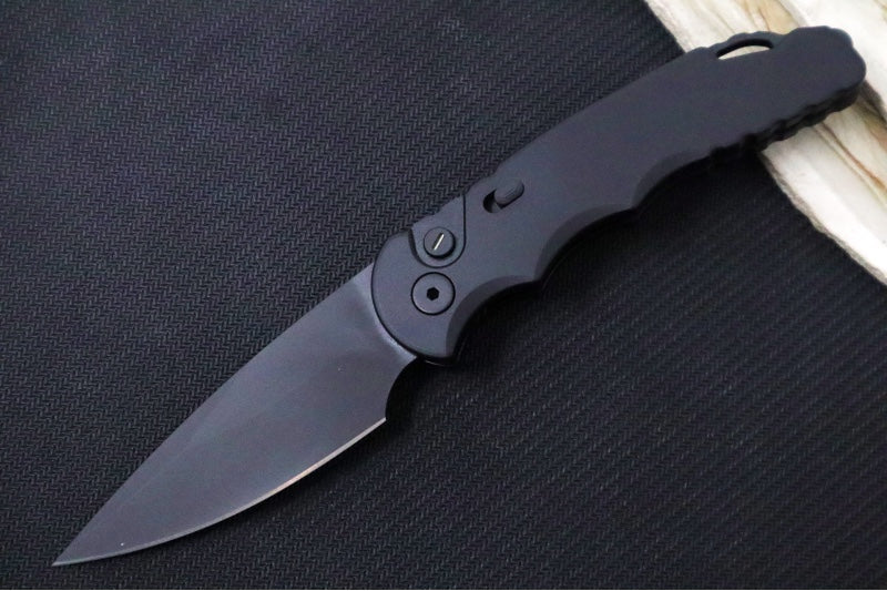 Pro Tech Tactical Response 5 Operator Auto - Black Blade/ CPM-S35VN Steel / Black Anodized Aluminum Handle T503-OPERATOR - Northwest Knives
