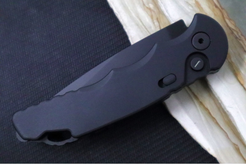 Pro Tech Tactical Response 5 Operator Auto - Black Blade/ CPM-S35VN Steel / Black Anodized Aluminum Handle T503-OPERATOR - Northwest Knives