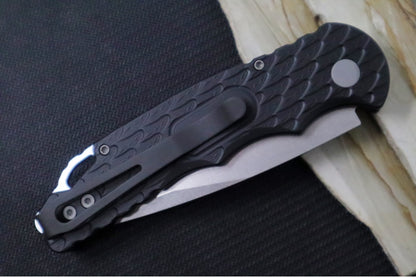 Pro Tech Tactical Response 5 Auto - Black Anodized Aluminum Handle with a Feather Texture / Stonewashed Finish / Drop Point Blade / CPM-S35VN Steel T505-F