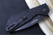Pro Tech Strider PT+ Auto - "Gridlock" Black Anodized Aluminum Handle / Black DLC Finish / CPM-Magnacut Steel PT207-Gridlock - Northwest Knives
