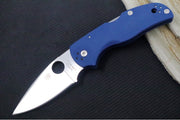 Spyderco Native 5 - Cobalt Blue G-10 Handle / CPM-SPY27 Steel / Drop Point / Satin Finish C41GPCBL5 - Northwest Knives