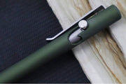 Tactile Turn Bolt Action Standard Pen Exclusive - OD Green Bead Blasted Anodized Aluminum Handle / Titanium Clip - Northwest Knives