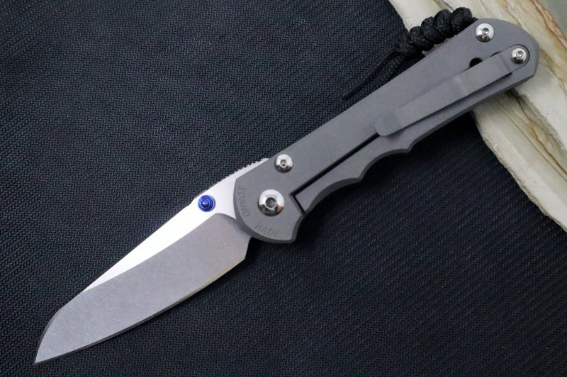 Chris Reeve Knives Large Inkosi LEFT HAND - Insingo Blade / CPM-Magnacut Steel / Titanium Handle LIN-1023 - Northwest Knives