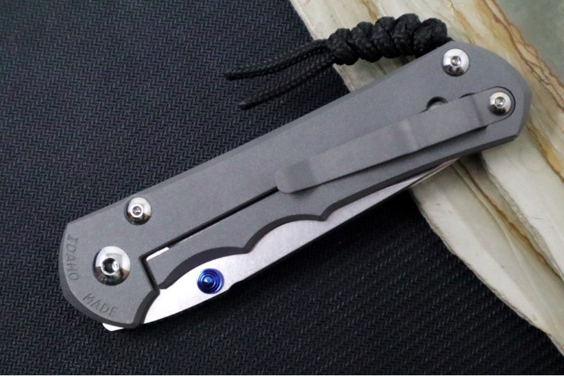 Chris Reeve Knives Large Inkosi LEFT HAND - Insingo Blade / CPM-Magnacut Steel / Titanium Handle LIN-1023 - Northwest Knives