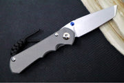 Chris Reeve Knives Small Inkosi LEFT HAND - Plain Titanium Handle / Tanto Blade / CPM-Magnacut Steel SIN-1043 - Northwest Knives