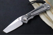 Chris Reeve Knives Small Inkosi LEFT HAND - Tanto Blade / CPM-Magnacut Steel / Titanium Handle with Black Micarta Inlays SIN-1045 - Northwest Knives