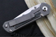 Chris Reeve Knives Small Inkosi LEFT HAND - Tanto Blade / CPM-Magnacut Steel / Titanium Handle with Black Micarta Inlays SIN-1045 - Northwest Knives