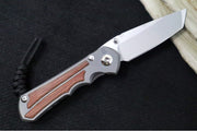 Chris Reeve Knives Small Inkosi Glass Blasted LEFT HANDED - Natural Canvas Micarta / Tanto Blade / CPM-Magnacut Steel SIN-1135 - Northwest Knives