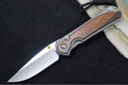 Chris Reeve Knives Small Sebenza 31 - Drop Point / Macassar Ebony Inlay (A5) S31-1116 - Northwest Knives