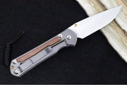 Chris Reeve Knives Small Sebenza 31 - Drop Point / Macassar Ebony Inlay (A6) S31-1116 - Northwest Knives