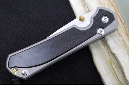 Chris Reeve Large Sebenza 31 - Drop Point Blade / Bog Oak Inlay / CPM-Magnacut Steel (A3)