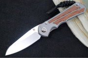 Chris Reeve Knives Small Inkosi Glass Blasted - Natural Canvas Micarta Inlays / Insingo Blade / CPM-Magnacut Steel SIN-1126 - Northwest Knives