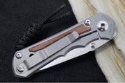 Chris Reeve Knives Small Inkosi Glass Blasted - Natural Canvas Micarta Inlays / Insingo Blade / CPM-Magnacut Steel SIN-1126 - Northwest Knives