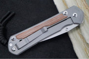 Chris Reeve Large Sebenza 31 Glass Blasted- Drop Point Blade / Natural Micarta Inlay / CPM-Magnacut Steel L31-1160 - Northwest Knives