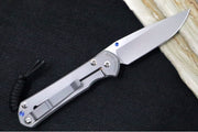 Chris Reeve Knives Small Sebenza 31 Glass Blasted - Drop Point / CPM-Magnacut Steel / Glass Blasted Titanium Handle S31-1644 - Northwest Knives