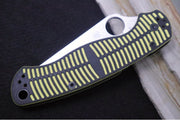 Spyderco Paramilitary 2 Salt - Yellow/Black G-10 Handle / CPM-Magnacut Blade / Satin Finish C81GBKYLMC2 - Northwest Knives