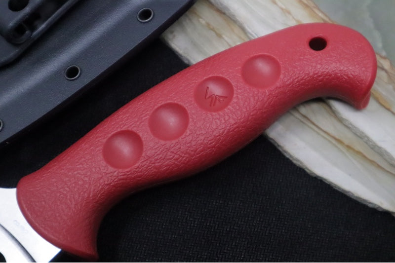 Spyderco Temperance Fixed Blade Trainer SPRINT RUN - 420J2 Steel / Trainer Blade / Red FRN Handle FB05TRD