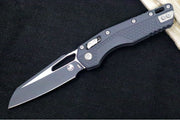 Microtech MSI Manual Folder - Two-Toned Sniper Gray Cerakoted Finished Blade / Sniper Gray Polymer w/ Trim-Grip Handle 210T-PMCSG - Northwest Knives