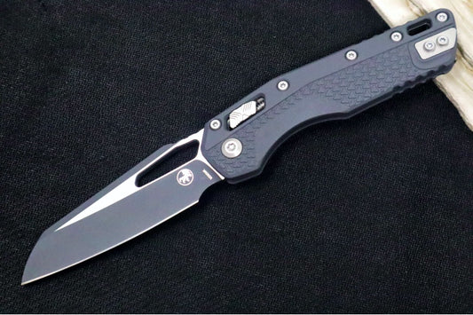 Microtech MSI Manual Folder - Two-Toned Sniper Gray Cerakoted Finished Blade / Sniper Gray Polymer w/ Trim-Grip Handle 210T-PMCSG