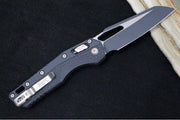 Microtech MSI Manual Folder - Two-Toned Sniper Gray Cerakoted Finished Blade / Sniper Gray Polymer w/ Trim-Grip Handle 210T-PMCSG - Northwest Knives