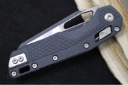 Microtech MSI Manual Folder - Two-Toned Sniper Gray Cerakoted Finished Blade / Sniper Gray Polymer w/ Trim-Grip Handle 210T-PMCSG - Northwest Knives