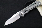 Chris Reeve Knives Small Inkosi LEFT HANDED - Black Canvas Micarta Inlays / Insingo Blade / CPM-Magnacut Steel SIN-1029 - Northwest Knives