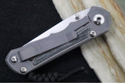 Chris Reeve Knives Small Inkosi LEFT HANDED - Black Canvas Micarta Inlays / Insingo Blade / CPM-Magnacut Steel SIN-1029 - Northwest Knives