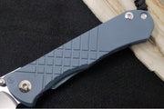 Chris Reeve Umnumzaan Exclusive - Tanto Blade / CPM-Magnacut Steel / Cold War Grey Cerakote Handle / Black Knotted Lanyard with Bead UMN-1602 - Northwest Knives