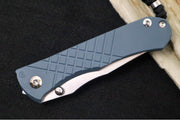 Chris Reeve Umnumzaan Exclusive - Tanto Blade / CPM-Magnacut Steel / Cold War Grey Cerakote Handle / Black Knotted Lanyard with Bead UMN-1602 - Northwest Knives