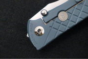 Chris Reeve Umnumzaan Exclusive - Tanto Blade / CPM-Magnacut Steel / Cold War Grey Cerakote Handle / Black Knotted Lanyard with Bead UMN-1602 - Northwest Knives