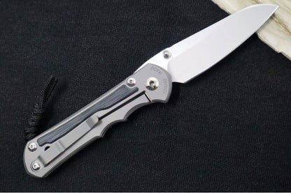 Chris Reeve Knives Large Inkosi Glass Blasted - Insingo Blade / Black Micarta Inlay / CPM-Magnacut Steel LIN-1124