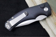 Defiant 7 Valmara Push Button Automatic - CPM-154 Steel / Black Hard-Coat Anodized Aluminum Handle - Northwest Knives
