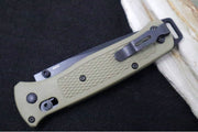 Benchmade 537GBK-06 Bailout - CPM-S30V Steel / Black Cerakote Finished / Tanto Blade / Ranger Green Grivory - Northwest Knives