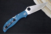 Spyderco Stretch 2 XL Lightweight - Blue FRN Handle / Satin Blade / K390 Steel - C258FPK390 - Northwest Knives