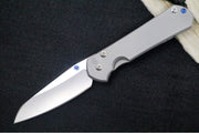 Chris Reeve Knives Small Sebenza 31 Glass Blasted - Insingo Blade / CPM-Magnacut Steel / Glass Blasted Titanium Handle S31-1685 - Northwest Knives