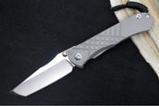 Chris Reeve Umnumzaan Glass Blasted - Tanto Blade / CPM-Magnacut Steel / Glass Blasted Titanium Handle UMN-1014 - Northwest Knives