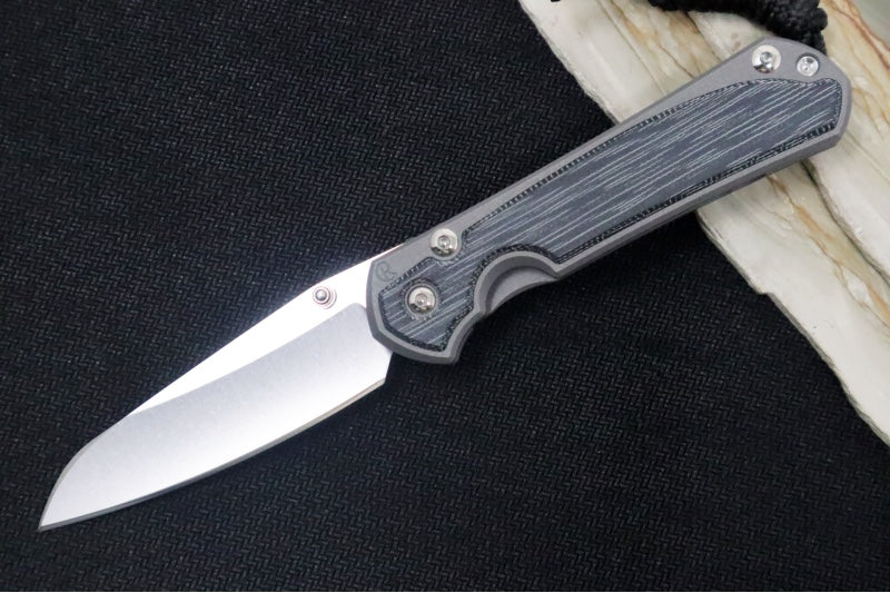 Chris Reeve Knives Small Sebenza 31 - Insingo Blade / Black Canvas Micarta Inlay / CPM-Magnacut Steel S31-1220