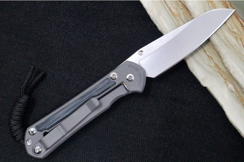 Chris Reeve Knives Small Sebenza 31 - Insingo Blade / Black Canvas Micarta Inlay / CPM-Magnacut Steel S31-1220