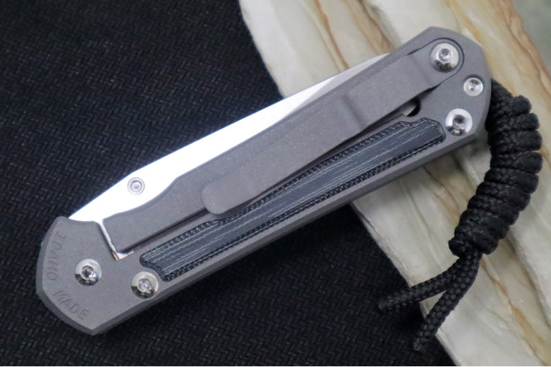 Chris Reeve Knives Small Sebenza 31 - Insingo Blade / Black Canvas Micarta Inlay / CPM-Magnacut Steel S31-1220