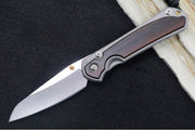 Chris Reeve Knives Small Sebenza 31 - Insingo Blade / Macassar Ebony Inlay / CPM-Magnacut Steel (A1) S31-1128 - Northwest Knives