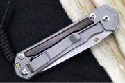 Chris Reeve Knives Small Sebenza 31 - Insingo Blade / Macassar Ebony Inlay / CPM-Magnacut Steel (A1) S31-1128 - Northwest Knives