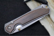 Chris Reeve Knives Small Sebenza 31 - Insingo Blade / Macassar Ebony Inlay / CPM-Magnacut Steel (A4) S31-1128 - Northwest Knives