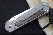 Chris Reeve Knives Small Sebenza 31 - Insingo Blade / Macassar Ebony Inlay / CPM-Magnacut Steel (A4) S31-1128 - Northwest Knives